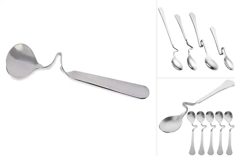 Detailed view of Best Angled Jam Spoons