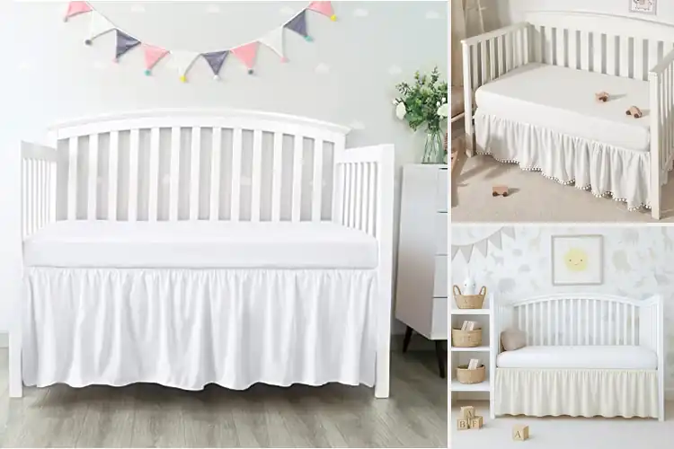 Detailed view of Best Baby Crib Skirts