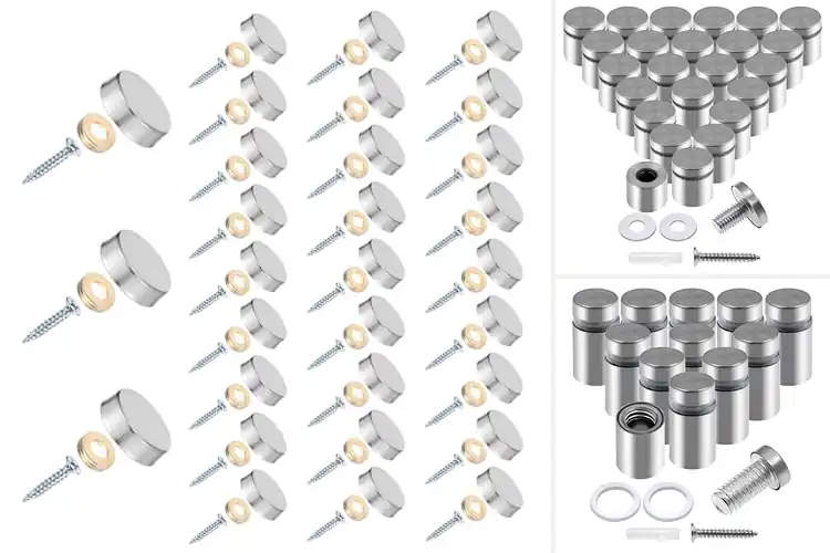 Detailed view of Best Brushed Steel Fasteners: Secure & Sleek Finish