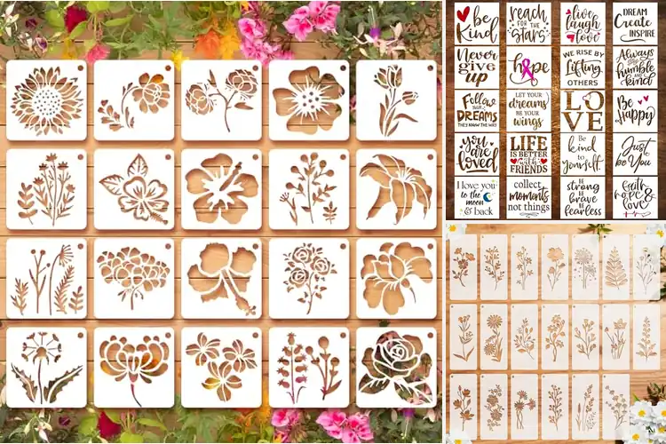 Detailed view of Best Canvas Art Stencils: Top 10 Picks for Easy Crafting