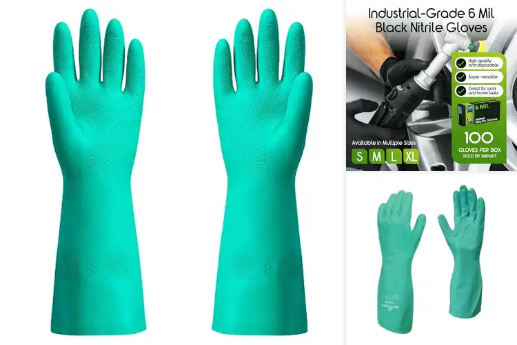 Detailed view of Best Chemical Resistant Gloves