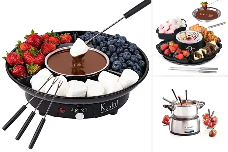 Detailed view of Best Chocolate Fondue Kits