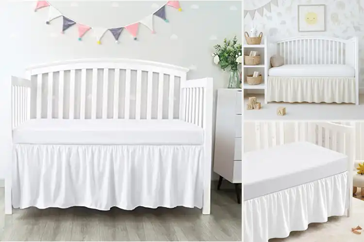 Detailed view of Best Crib Dust Ruffles: 10 Top Picks for a Stylish Nursery