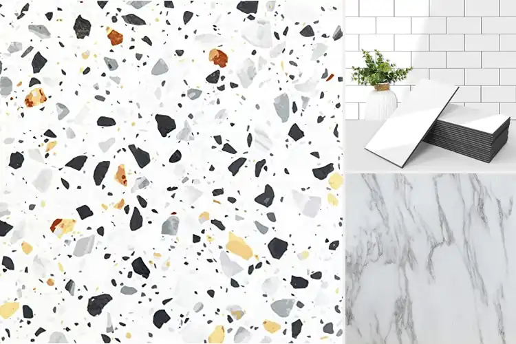 Detailed view of Best DIY Peel and Stick Tiles