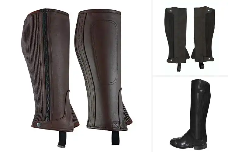 Detailed view of Best Equestrian Half Chaps: Ride in Comfort & Style Today