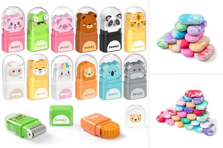 Detailed view of Best Fun Erasers: Top 10 Picks to Brighten Your Day