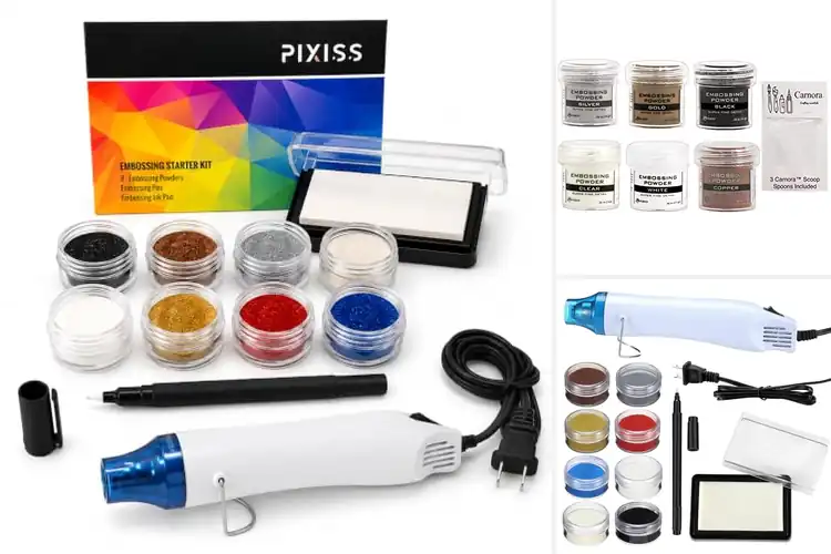 Detailed view of Best Heat Embossing Powders