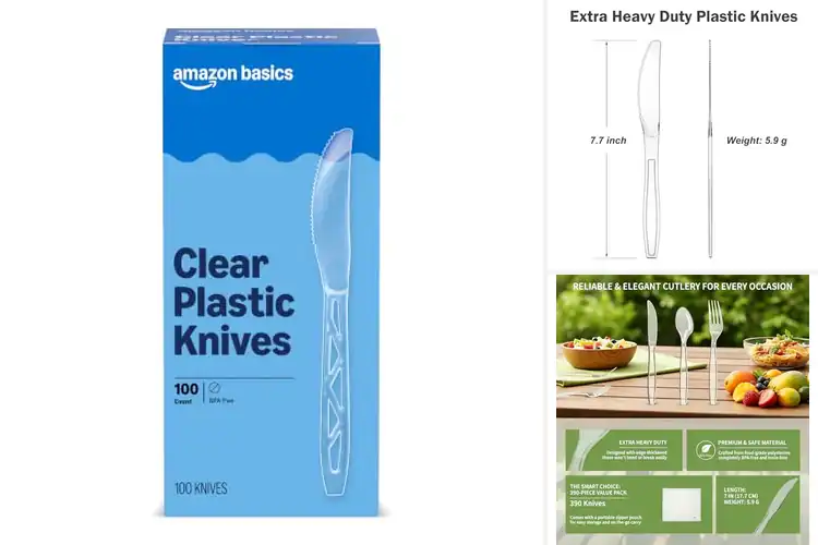 Detailed view of Best Heavy Duty Disposable Knives