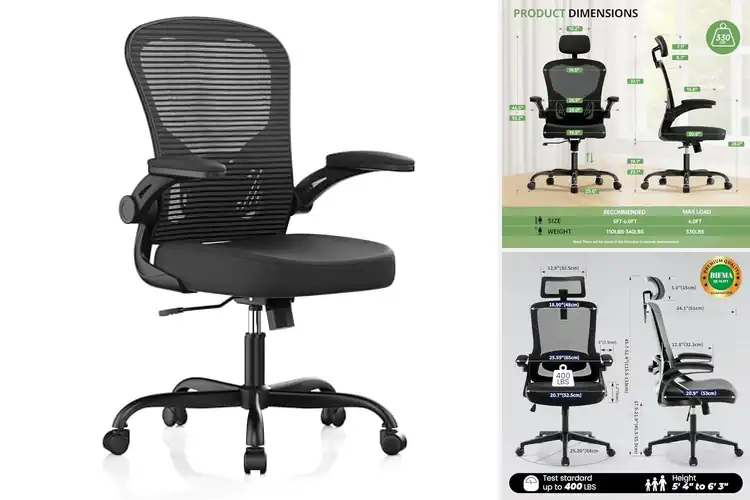 Detailed view of Best High-Capacity Ergonomic Chairs