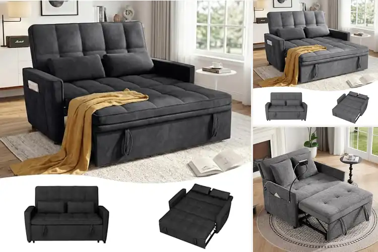 Detailed view of Best Loveseat Sleepers