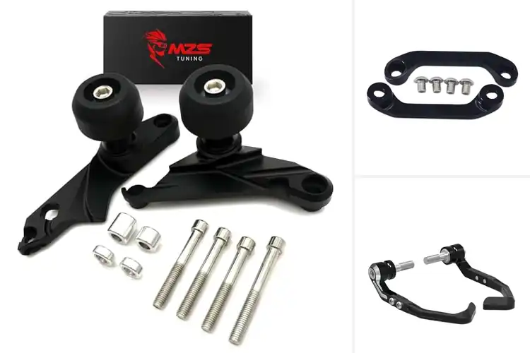 Detailed view of Best M1000R Accessories