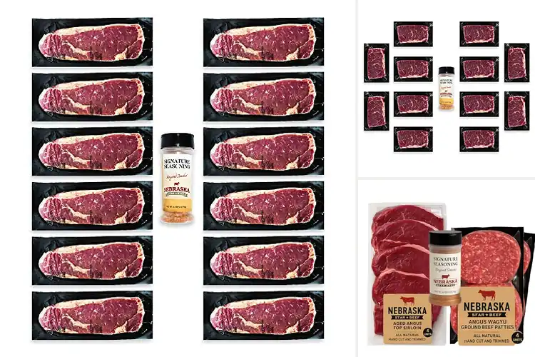 Detailed view of Best Nebraska Beef Steaks