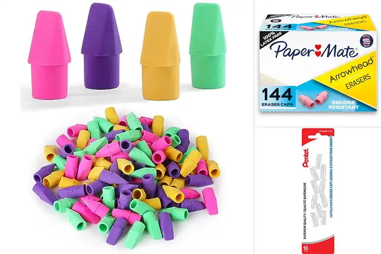 Detailed view of Best Pencil Cap Erasers: Top 10 Smudge-Free Picks