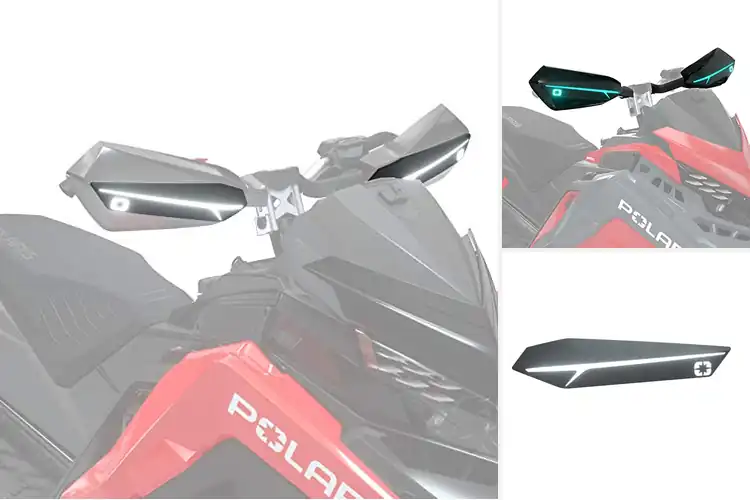 Detailed view of Best Polaris Handguard Lights