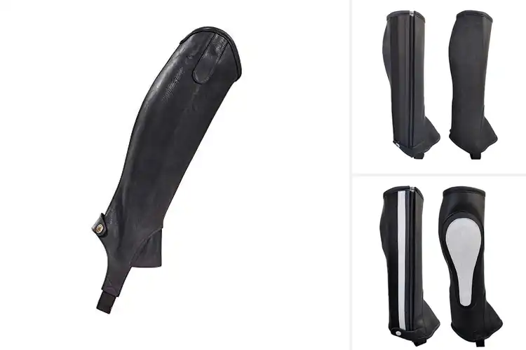 Detailed view of Best PU Leather Half Chaps: Top 10 Picks for Style & Comfort