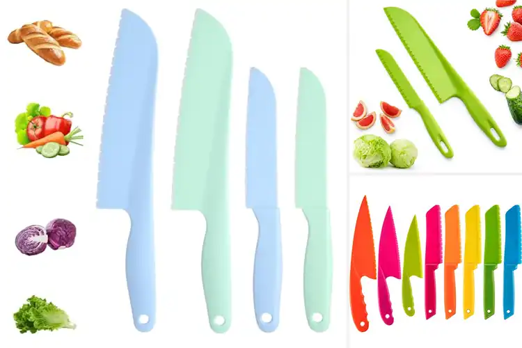 Detailed view of Best Reusable Plastic Knives: Safe Prep & Cookware Care.