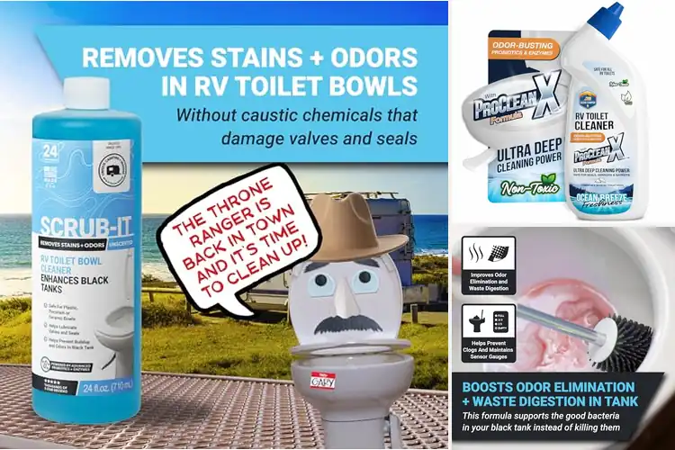 Detailed view of Best RV Toilet Cleaners for Fresh Travel