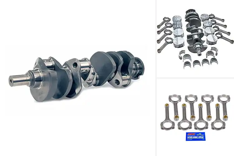 Detailed view of Best Scat Crankshafts