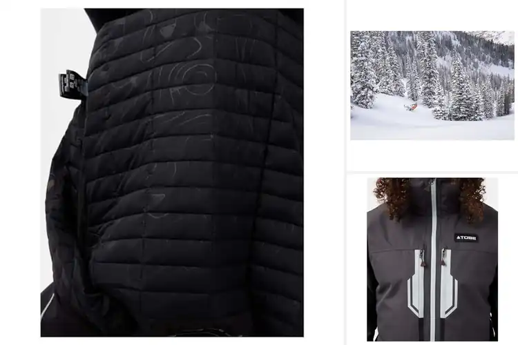 Detailed view of Best Snowmobile Monosuits