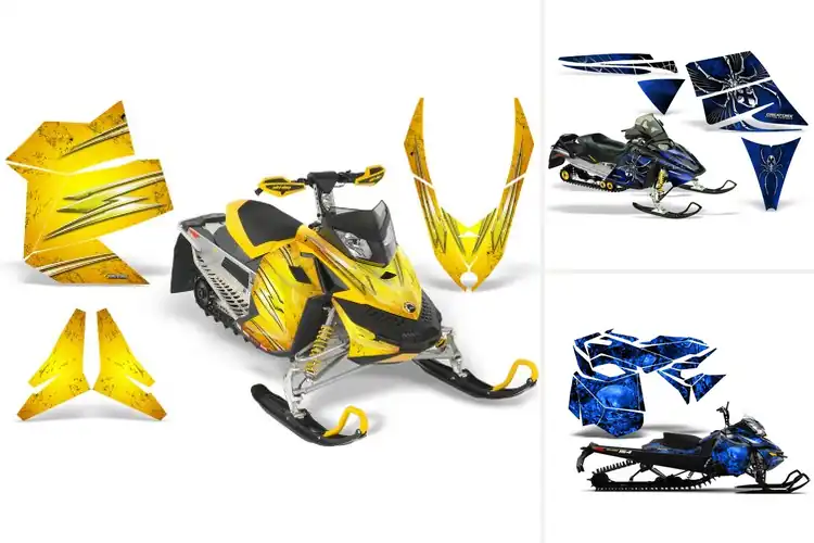 Detailed view of Best Snowmobile Styling Kits