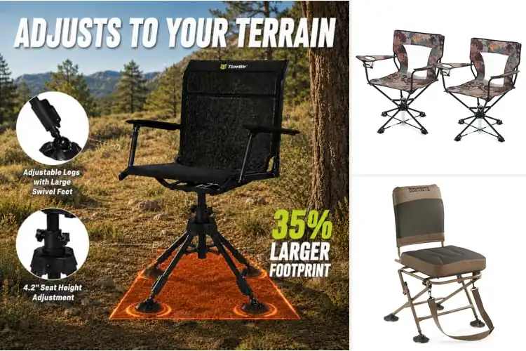 Detailed view of Best Swivel Hunting Chairs For Stealthy Success
