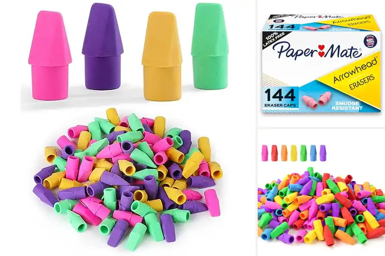 Detailed view of Best Topper Erasers: Smudge-Free Pencil Perfection