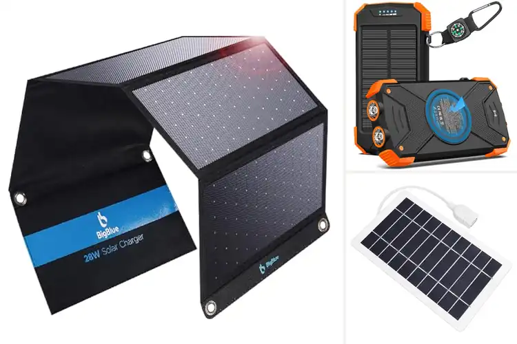 Detailed view of Best USB Solar Chargers: Power Your Outdoor Adventures