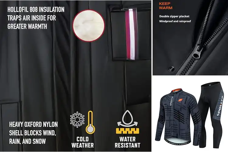 Detailed view of Best Winter Riding Suits