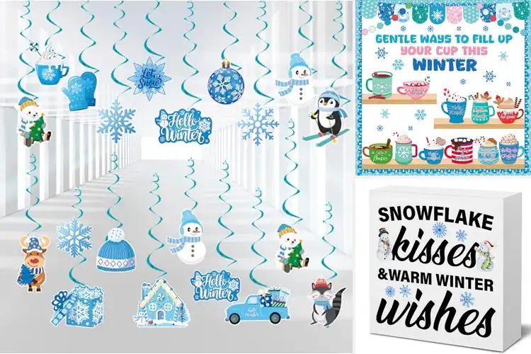 Detailed view of Best Winter Warm Theme Decorations